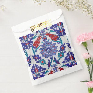 Elegant Tulip and Rose Floral Flowers Photography Favour Bag