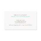 Elegant Turquoise Floral Lotus White Marble