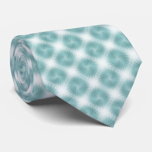 Elegant Turquoise Pattern Tie