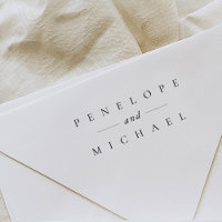 Elegant Typography Wedding
