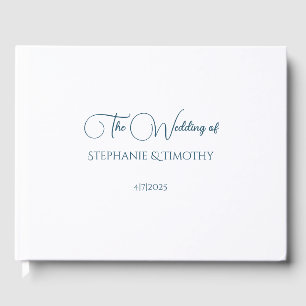 Elegant Typogrphy  Guest Book