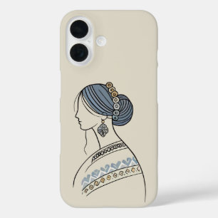 Elegant Ukrainian Folk Art iPhone Case