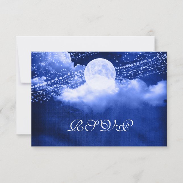 Elegant Under the Moonlight RSVP (Front)