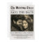 Elegant Unique Fun Newspaper Photo Wedding