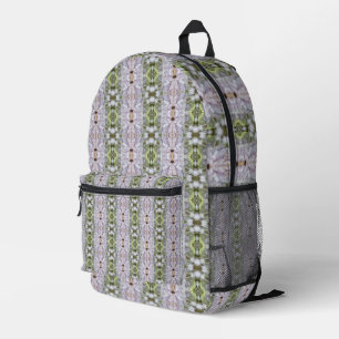 Elegant Unique Symmetry Art Neuvau Printed Backpack