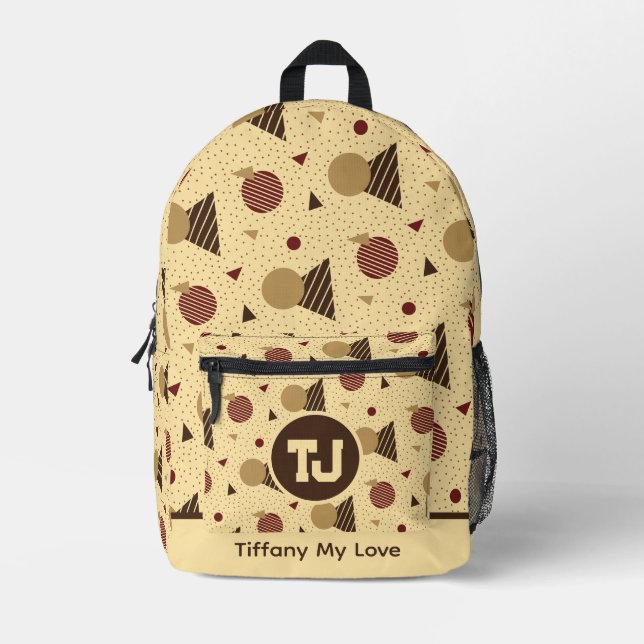 Elegant Vacation Back To School Backpack For Trave (Front)