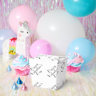 Elegant Valentine’s Day Love Themed Take Out Favour Box