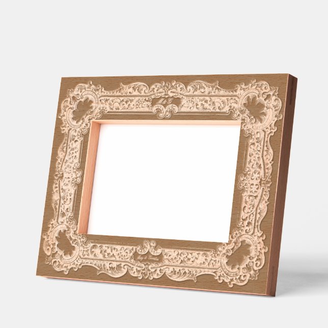 Elegant Victorian Era 1834 Border Etched Frames (Left)