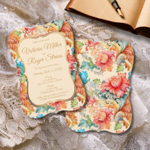Elegant Victorian Floral Wedding 