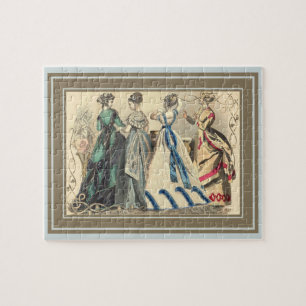 Elegant Victorian Ladies Jigsaw Puzzle
