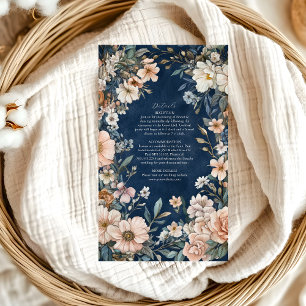 Elegant Victorian Royal Elegance Wedding  Enclosure Card