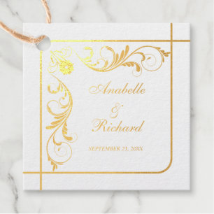 Elegant Victorian Wedding  Favour Tags