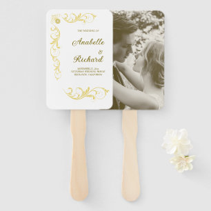 Elegant Victorian Wedding Hand Fan