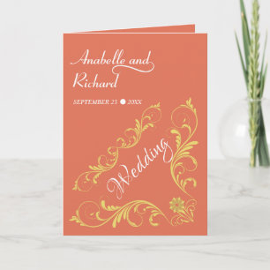 Elegant Victorian Wedding Invitation