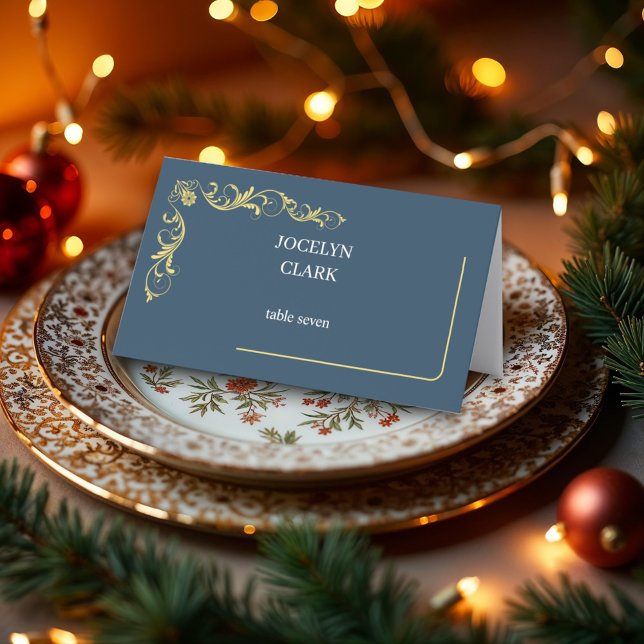 Elegant Victorian Wedding Place Cards (Creator Uploaded)