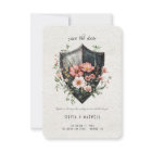 Elegant Viking Wedding Save the Date