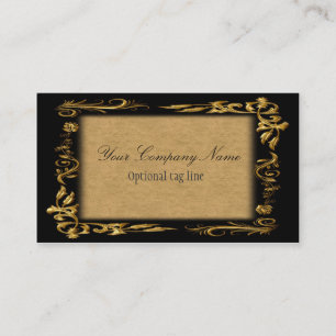 Elegant Vintage Antique Business Card
