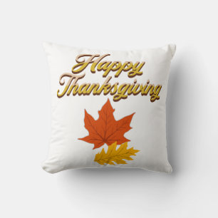 elegant vintage autumn thanksgiving cushion