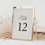 Elegant Vintage Classic Light Grey Table Number<br><div class="desc">Welcome your guests with the timeless elegance of the MIA Collection's Elegant Vintage Classic Light Grey Table Number. The subdued grey hue, intricate design, and classic font create a sophisticated and cohesive look for your wedding decor. Personalise each table with these exquisite table numbers to effortlessly guide your guests to...</div>
