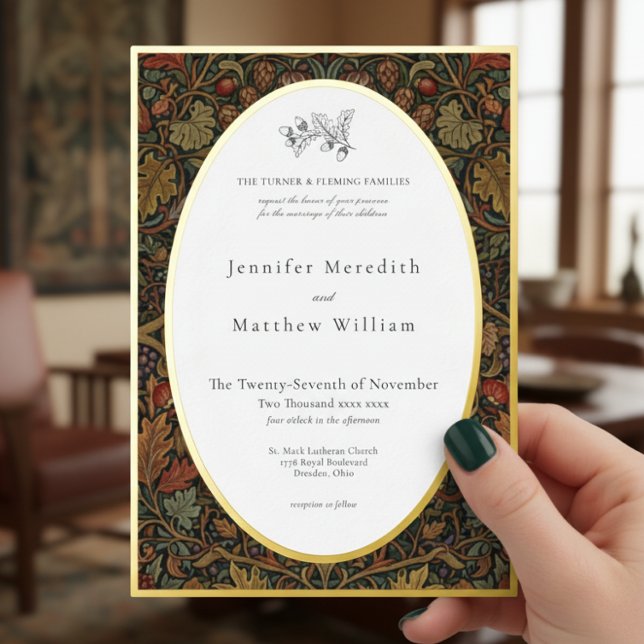 Elegant Vintage Cottage Botanical Fall Wedding (Creator Uploaded)