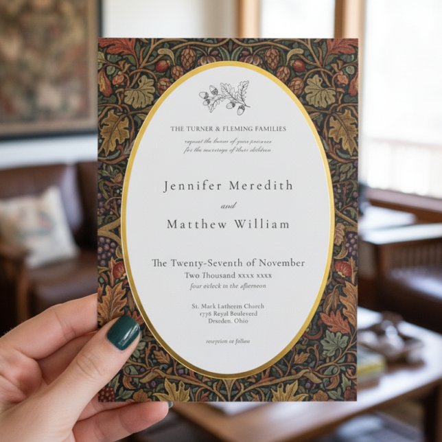 Elegant Vintage Cottage Botanical Fall Wedding (Creator Uploaded)