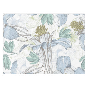 Elegant Vintage Floral Background   Tablecloth