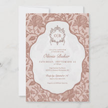 Elegant Vintage Floral Bridal Shower