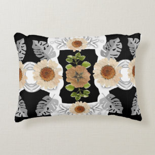 Elegant Vintage Floral Decorative Cushion