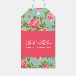 Elegant Vintage Floral Gift Tags