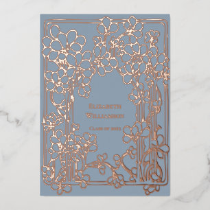 Elegant Vintage Floral Graduation Party