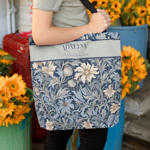 Elegant Vintage Floral Retirement Gifts for Mom Tote Bag