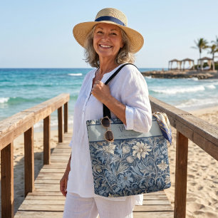 Elegant Vintage Floral Retirement Gifts for Mum Tote Bag