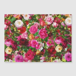 Elegant Vintage Floral Rose Garden Blossom