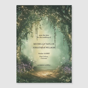 Elegant Vintage Floral Victorian Enchanted Forest