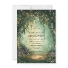 Elegant Vintage Floral Victorian Enchanted Forest