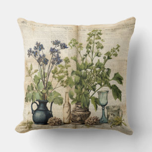 Elegant Vintage Garden  Cushion