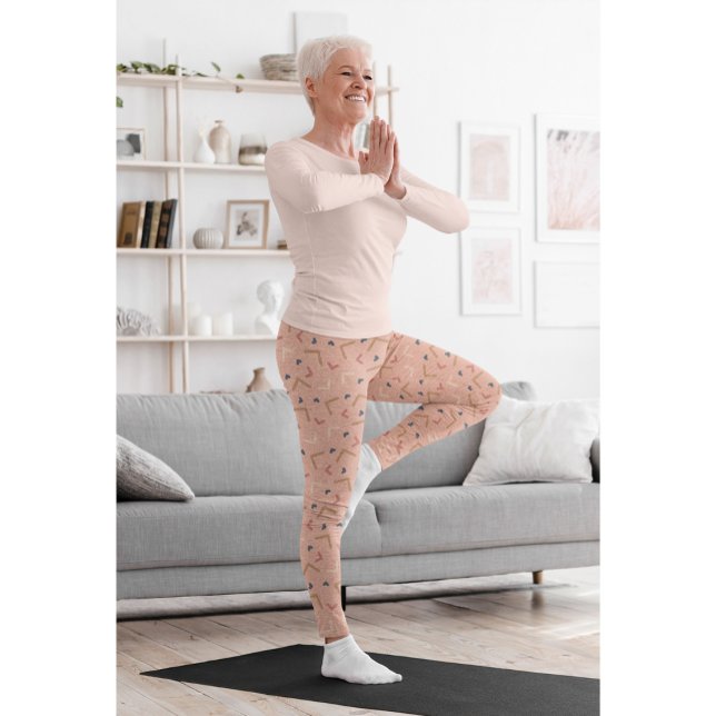 Elegant Vintage Girl Gym Yoga  Leggings (Creator Uploaded)