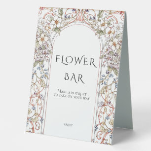 Elegant Vintage Nouveau Wedding bar