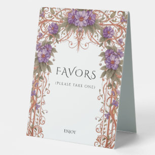 Elegant Vintage Nouveau Wedding Favours