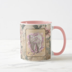 Elegant Vintage Old Fashioned Dental Gift Mug