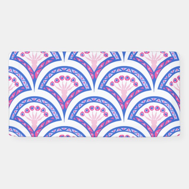 Elegant Vintage Ornamental Artwork Banner (Horizontal)
