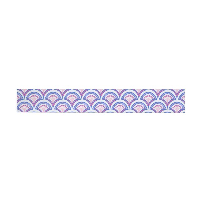 Elegant Vintage Ornamental Artwork Wraparound Address Label (Individual)