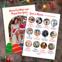 Elegant Vintage ornaments Year in review photo