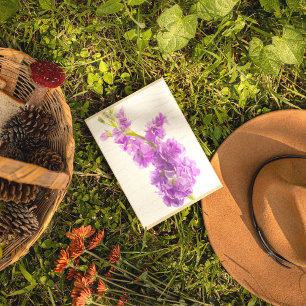 Elegant Vintage Purple Gillyflower