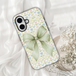 Elegant Vintage Ribbon  iPhone 16 Case
