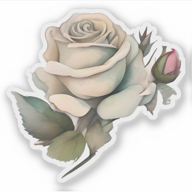Elegant Vintage Rose (Front)