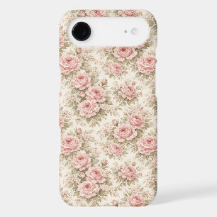 Elegant Vintage Rose Seamless Floral Pattern