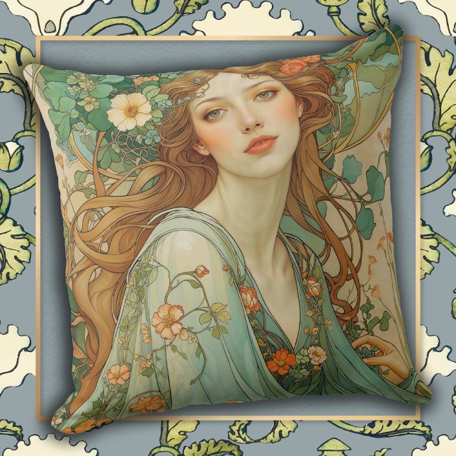 Elegant Vintage Style Decorative Cushion (Creator Uploaded)