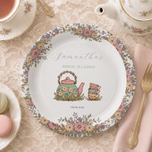 Elegant Vintage Tea Party Bridal Shower