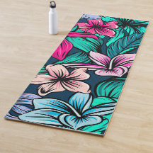 Elegant Vintage Tropical Flowers and Leaves Art |